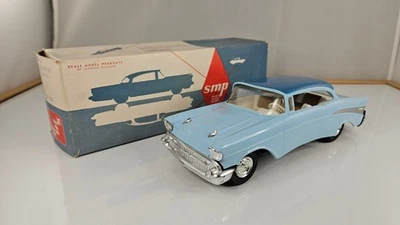 SMP 1957 Chevrolet Chevy Bel Air Promo Model Car with Original Box - Image 1 of 4