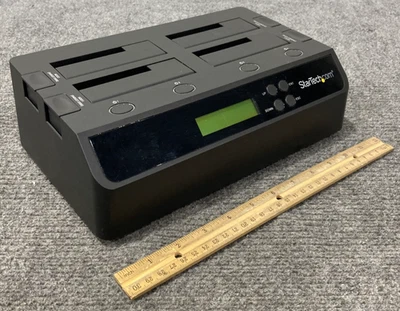 StarTech SATDOCK4U3RE Standalone SATA/IDE Hard Drive Duplicator Dock (Unit Only) - Image 1 of 4