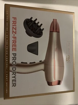 Conair InfinitiPro Frizz Free Hair Dryer Collection Champagne - Image 1 of 4