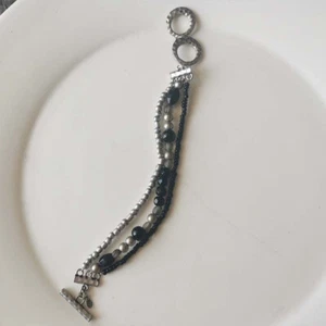 Pulsera retro en capas boho Premier Designs de 7,5" para mujeres vacaciones vacaciones joyas - Imagen 1 de 3