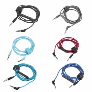 Cable de audio de nailon con micrófono para auriculares Philips SHP9600 SHB7000 SHB7150 SHB9100 - Imagen 1 de 19