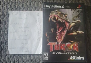 Turok: Evolution (Sony PlayStation 2, 2002)Has game Codes with it. - Picture 1 of 1