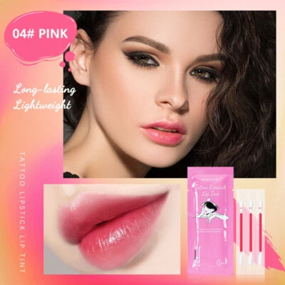 Velvet Lip Gloss Matte Lipstick  Makeup Cotton Swab Lip Gloss Long-lasting☀ - Image 1 of 4