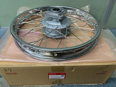 Honda CRF100 XR100 16 Rear Rim Wheel Assmby Brakes Sprocket Oversize 42650KSJ020 - Image 1 of 4