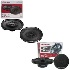 Pioneer TS-A6968S 6x9" 4-way Speakers Plus TS-G1620F 6.5" 2-way Coaxial Speakers - Picture 1 of 1