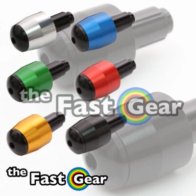 Deslizadores de extremo de barra CNC NEGRO LUX para Kawasaki ER6N 06-10 09 08 07 Foto 1 de 4