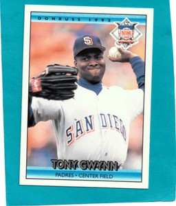 TONY GWYNN # 425 - 1992 Donruss Baseball Card NR//MT Condition
