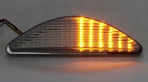 Luz trasera LED integrada Yamaha Raider 2008-2014 - Freno y gira con lente transparente - Imagen 1 de 5