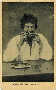Mixing with Upper Crust pm 1908 Postcard - Picture 1 of 2