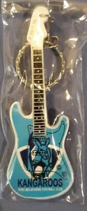 2 x AFL North Melbourne Kangaroos Guitar Keyring - Picture 1 of 1