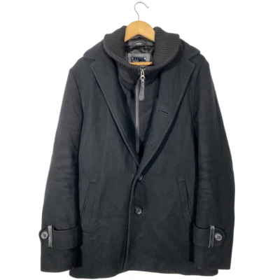 Mackage for Holt Renfrew 2-in-1 Convertible Wool Long Coat mens size Size 42 - Image 1 of 4