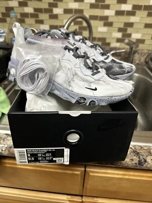 Nike Kendrick Lamar x React Element 55 Pure Platinum Wolf Gray NIB Size 8 mens - Image 1 of 4