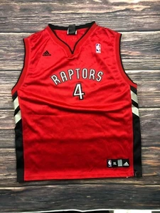 Adidas Toronto Raptors Chris Bosh Jersey NBA Red Black Mens Size XL - Picture 1 of 9