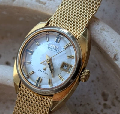 Technos Automatic Sky Lady Gold Filled Watch - Image 1 of 4
