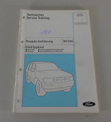 Información Técnica Ford Explorer II Carrocería / Chasis Etc. Fecha 02/1995 - Imagen 1 de 4