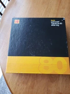 Kodak Carousl Trabsvue 80 Slide Tray. Writing on boxes. - Picture 1 of 4