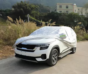 For Kia Seltos 2020-2023 CAR COVER silver Custom Waterproof Sunshade Premium - Picture 1 of 7