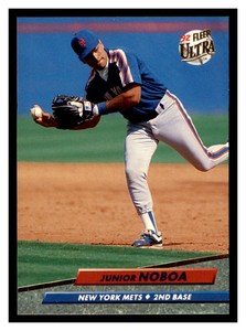 1992 Ultra #533 JUNIOR NOBOA New York Mets ~E9S