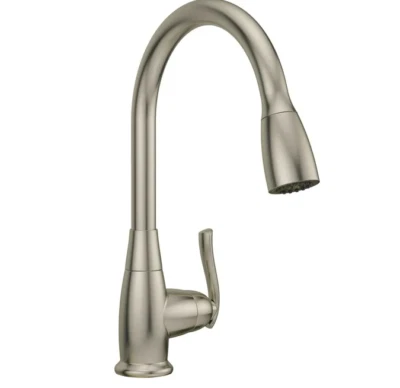 Proflo Pfxc8012zbn Faywood Single Hole Pull Down Kitchen Faucet B.Nickel (new) - Image 1 of 4