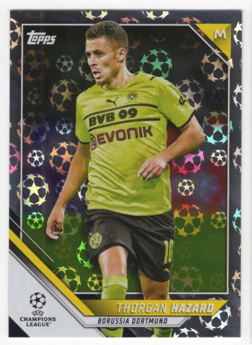 2021-22 Topps UEFA Champions League Starball Foil #27 Thorgan Hazard - NM-MT - Image 1 of 1