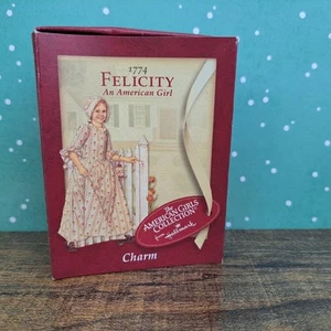 American Girl Hallmark 2002 Felicity Charm in Box Damaged Imperfect Packaging - Picture 1 of 11