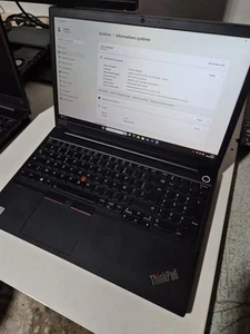Lenovo E15 - i5 - 512Go SSD Nvme - 16Go DDR4 - Win11 Pro - Photo 1/5