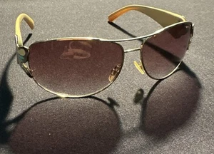 ELLE brown lens Sunglasses EL18080 butterfly accent - Picture 1 of 9