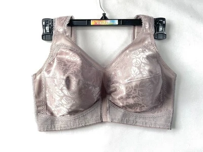 NWOT Playtex Women's 18 Hour 38DD Shoulder Comfort Wireless Bra 4693 Warm Steel - Image 1 of 4