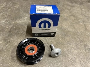 Genuine Mopar 2000-2007 Dodge Ram 1500 Front Drive Belt Idler Pulley 53031045 - Picture 1 of 3