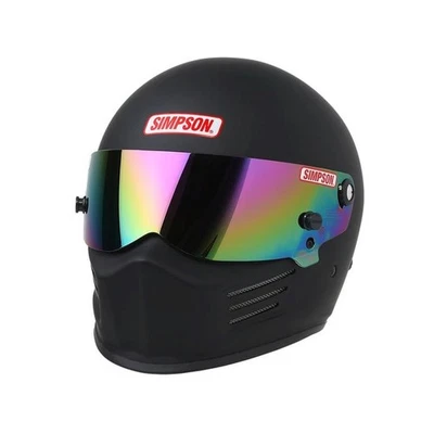 Simpson Racing 7200028 Snell SA2020 Bandit Racing Helmet Medium Matte Black - Image 1 of 4
