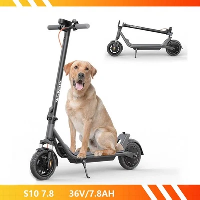 MEGAWHEELS Adult Electric Scooter 600W/300W Long Range E-Scooter CityCommuter 10" /8"Tires