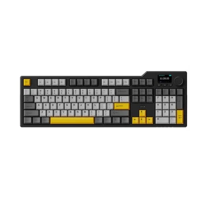 ×AJAZZ AK35I V3 Full Size Hot Swap Mechanical Gaming Keyboard with Screen & K... - Image 1 of 4