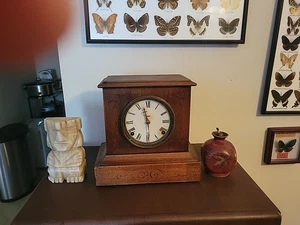 E INGRAHAM MANTELUHR GENERALÜBERHOLT - Bild 1 von 9