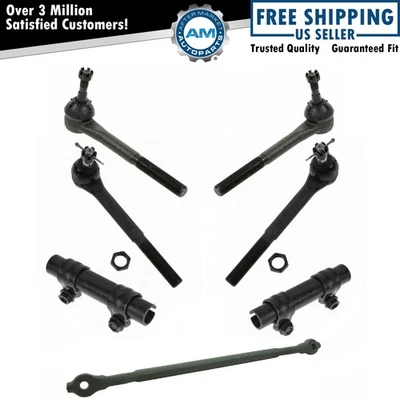 Varillas de amarre delanteras interiores y exteriores con funda de ajuste y kit de enlace central para GM Foto 1 de 4