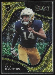 2022 Panini Select Draft Picks #119 Kyle Hamilton Gold Lazer Prizm - Picture 1 of 2