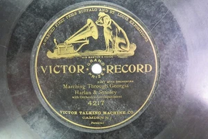 Harlan & Stanley - VICTOR 4217 - Marching Through Georgia - Civil War - Picture 1 of 3