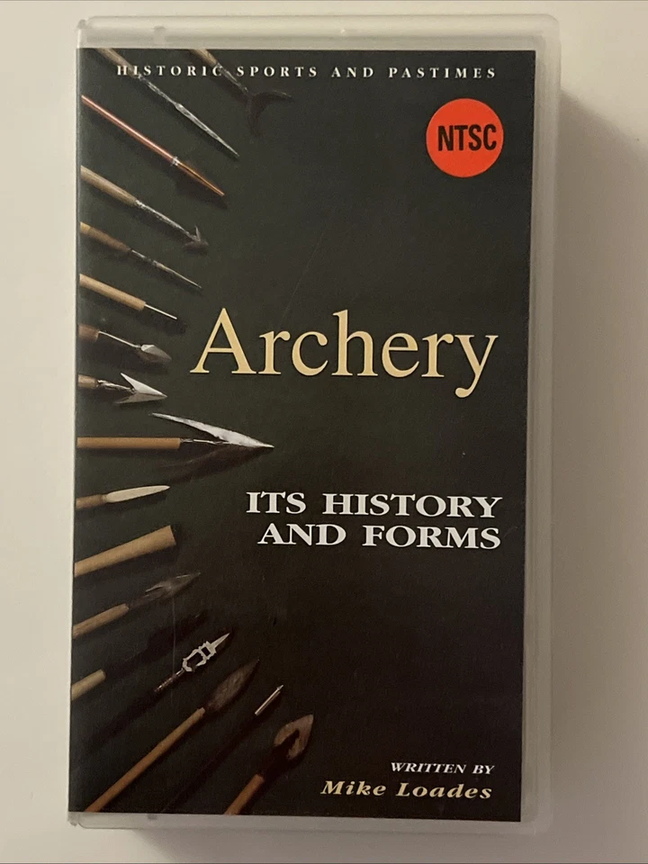 Archery:  Its History and Forms, Written by Mike Loades, VHS 1995, Like New - Image 1 of 4