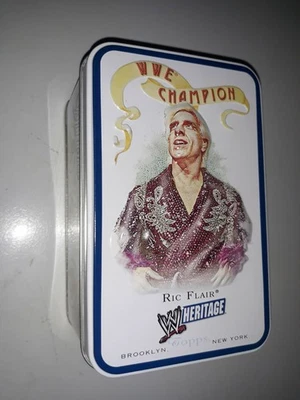 Tarjetas deportivas Ric Flair WWE Wrestling Heritage de colección vacías de hojalata raras 2007 Topps Foto 1 de 4