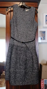 Michael Kors Damen Wollmischung Tweed Kleid Größe 8, ärmellos - Bild 1 von 9