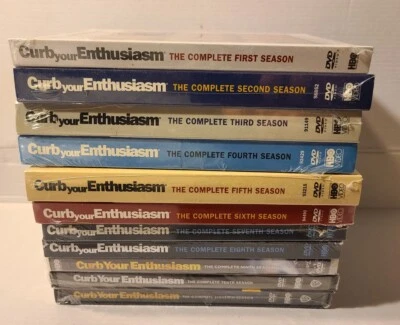 NEW DVD set of Curb Your Enthusiasm HBO TV Series SEASON 1 2 3 4 5 6 7 8 9 10 11 - Image 1 of 4