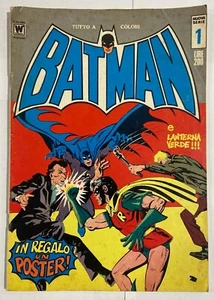 Batman No.1 - 1972. Williams Edition, Milan. Missing Poster - Picture 1 of 4