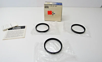 NOS GENUINE HOYA CLOSE UP SET 55 MM +1 +2 +4 - NEW OPEN BOX #UT - Image 1 of 4
