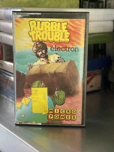 Rubble Trouble BBC Acorn Electron ¡Juego! ¡Muchas más en la tienda! - Imagen 1 de 1