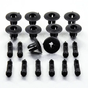 Nylon Black Pry Rivet M7 Pack 10 - Picture 1 of 1