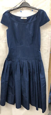 Vestido Prada Azul/Gris Línea A Talla 40 Foto 1 de 4
