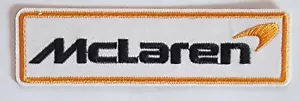 McLaren Formel 1 Racing gestickte Bügelbild Patches 1 1/4 x 4 1/2" - Bild 1 von 1