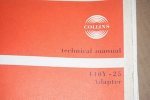 Rockwell Collins 440Y-25 Adapter Technical manual - Picture 1 of 2