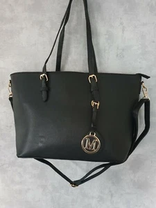 Damentasche Luxus XL Handtasche Schultertasche Damen Tasche Shopper schwarz neu - Bild 1 von 9