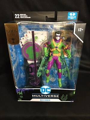 McFarlane Toys DC Multiverse Gold Label 7”Red Robin Jokerized Action Figure - Imagem 1 de 4