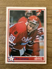 1990-91 7th Inning Sketch OHL - #1 Eric Lindros (RC)